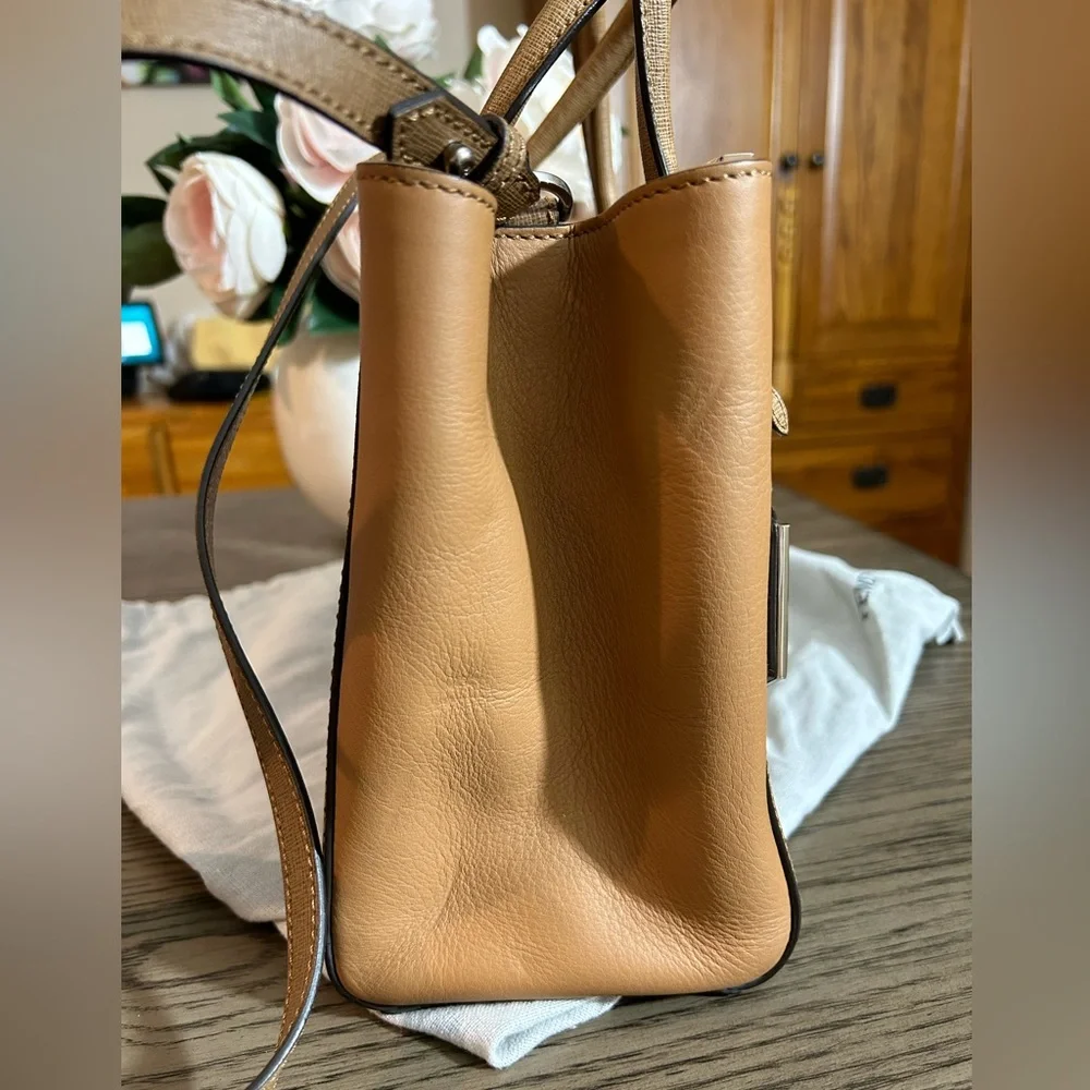 FENDI Petite 2Jours brown leather Tote - Picture 9 of 14